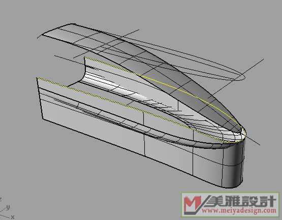 拉伸成面（辅助面）