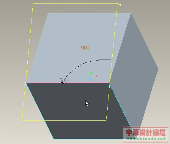 作一个填充参照面