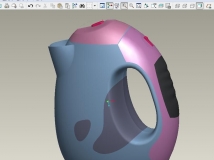按图造型--电水壶一个